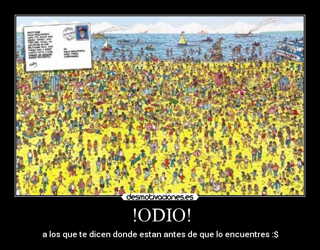 carteles odio wally desmotivaciones