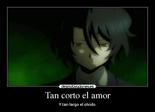 carteles amor gilbert nightray pandora hearts desmotivaciones