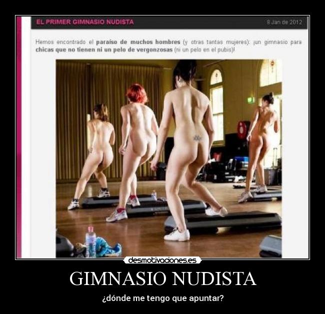 GIMNASIO NUDISTA -