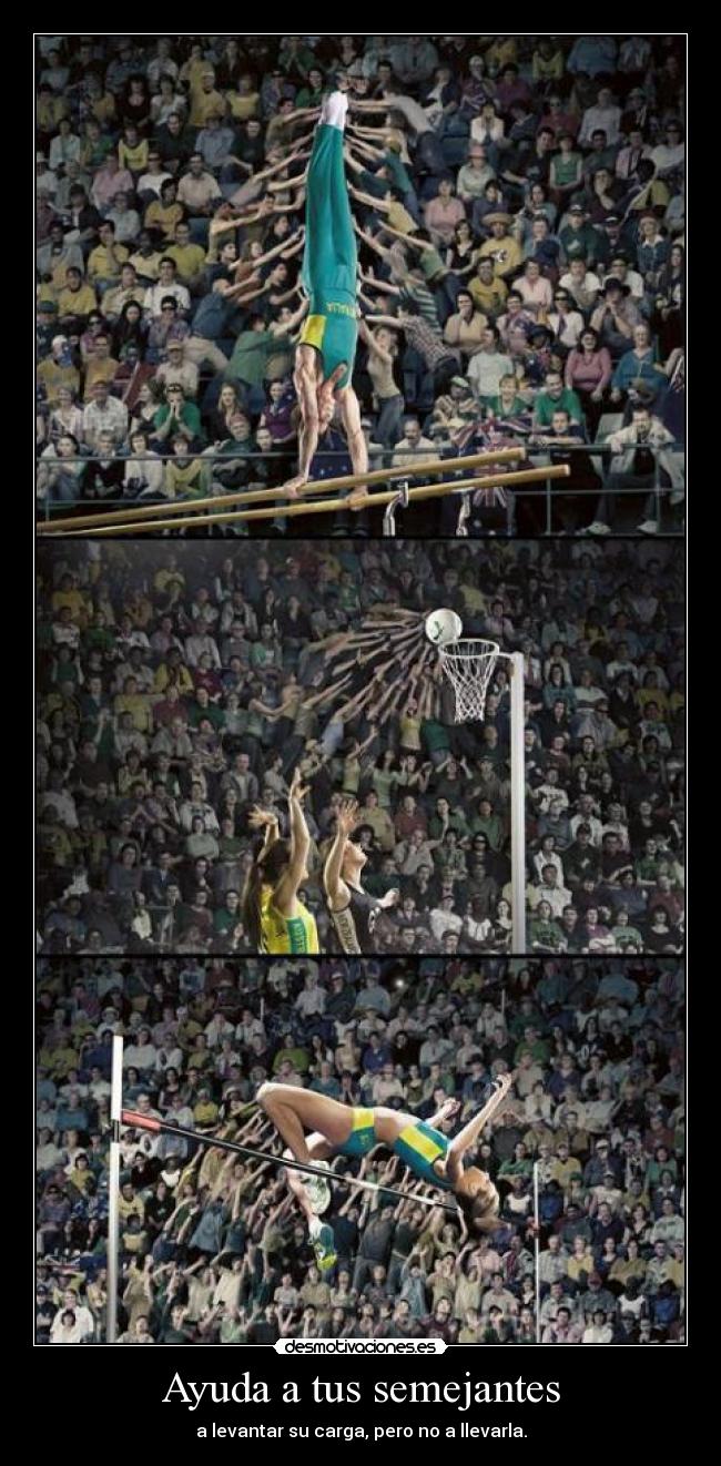 Ayuda a tus semejantes -