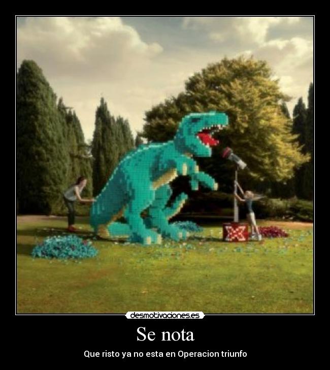Se nota - Que risto ya no esta en Operacion triunfo