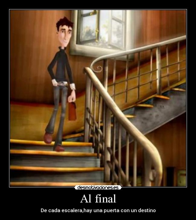 Al final -