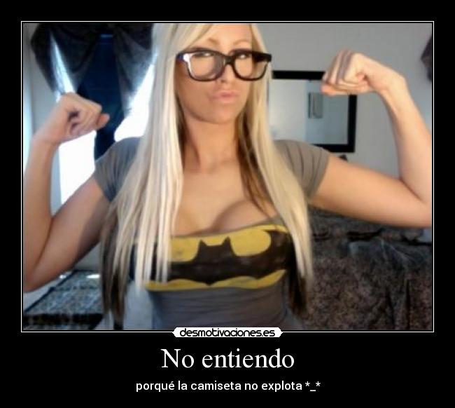 No entiendo - 