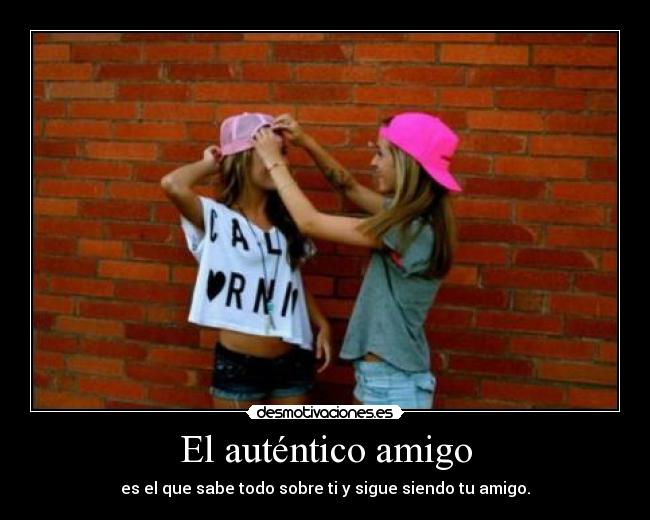 El auténtico amigo - 