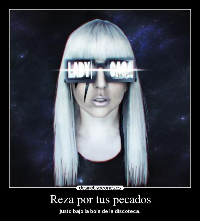 carteles lady gaga electric chapel disco ball desmotivaciones