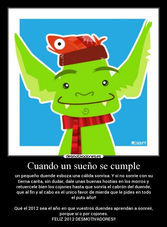 Cuando un sueño se cumple -