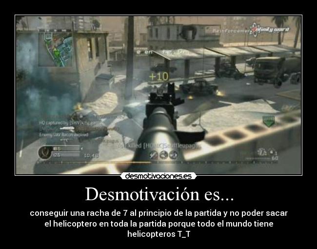 carteles cod4 desmotivaciones