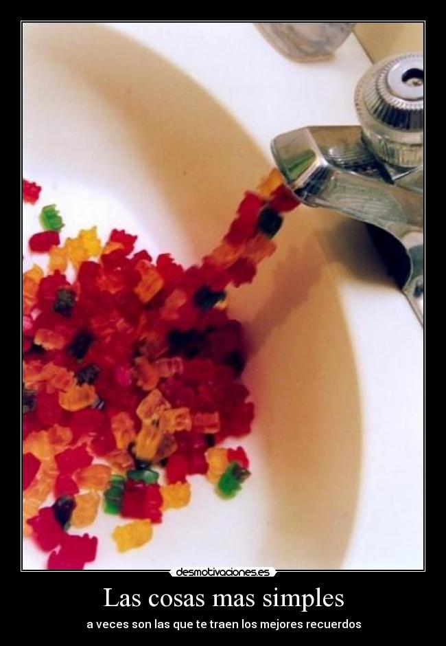 Las cosas mas simples -