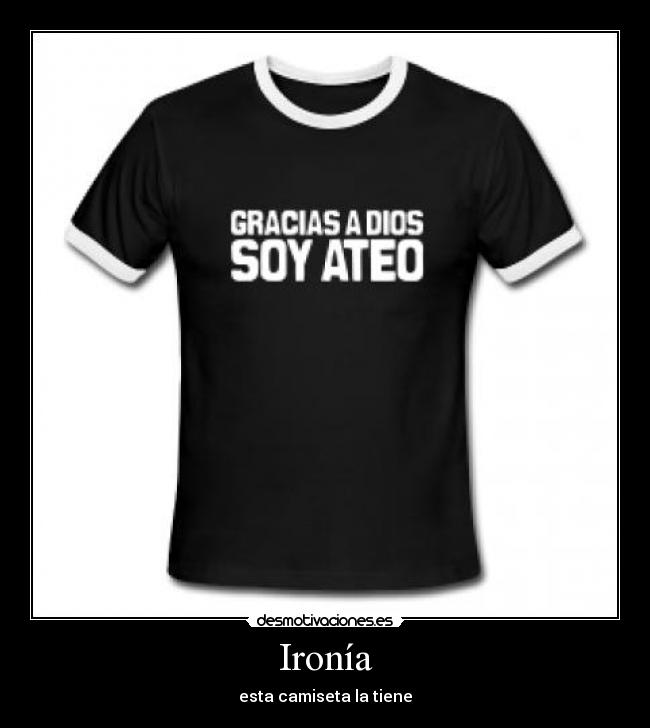 Ironía -