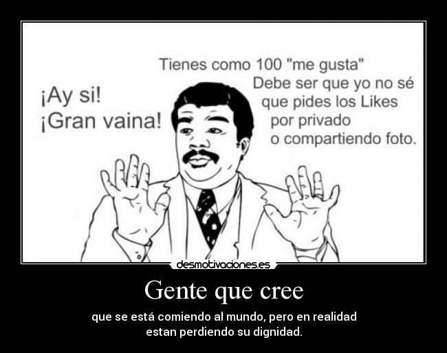 Gente que cree -