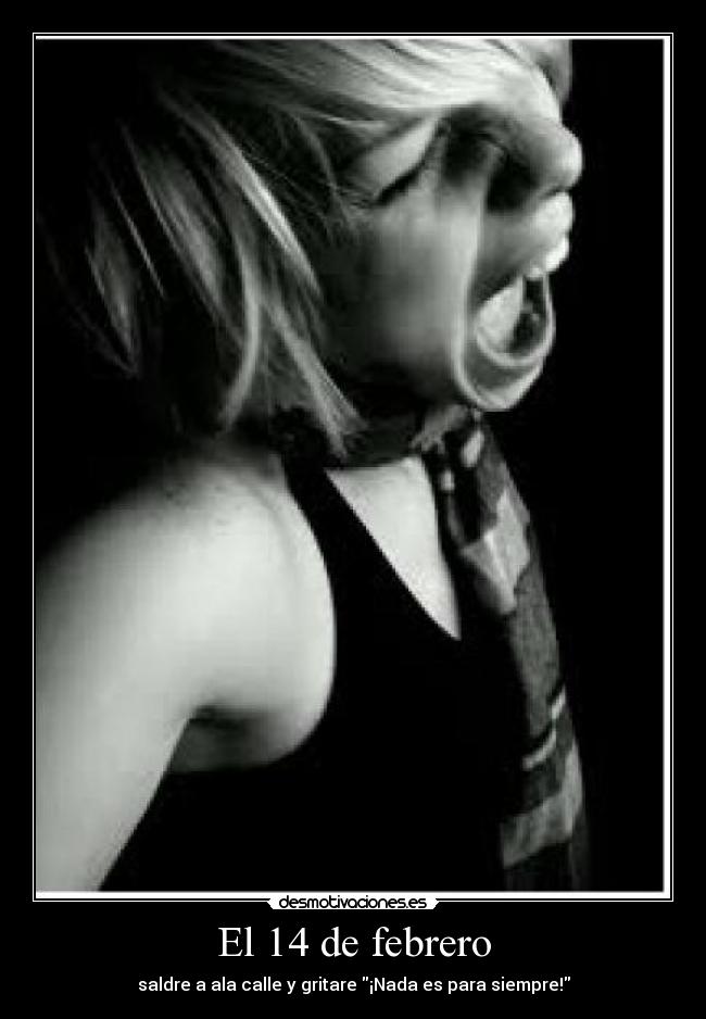 El 14 de febrero -