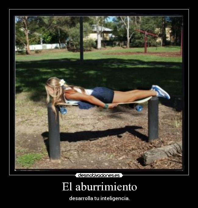 El aburrimiento - 