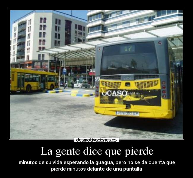 La gente dice que pierde - 