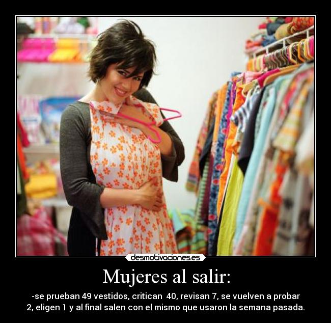 carteles mujeres salir desmotivaciones