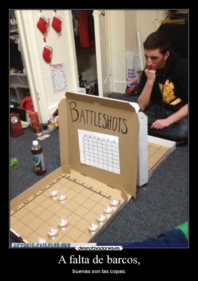 A falta de barcos, - 