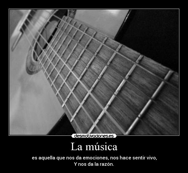 La música -