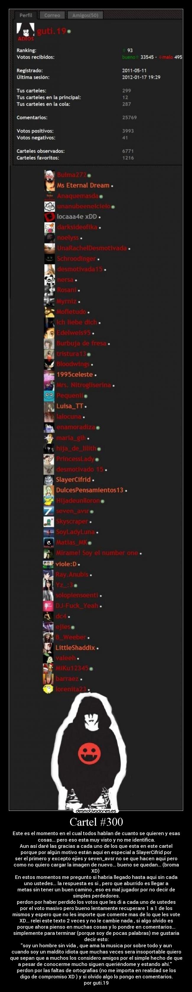 carteles guti19 cartel 300 espero que les guste los follo una orgia bestial salvaje desmotivaciones