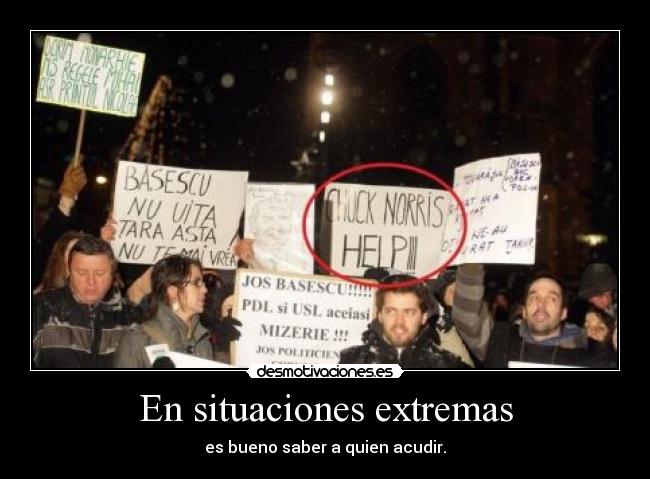 En situaciones extremas - 