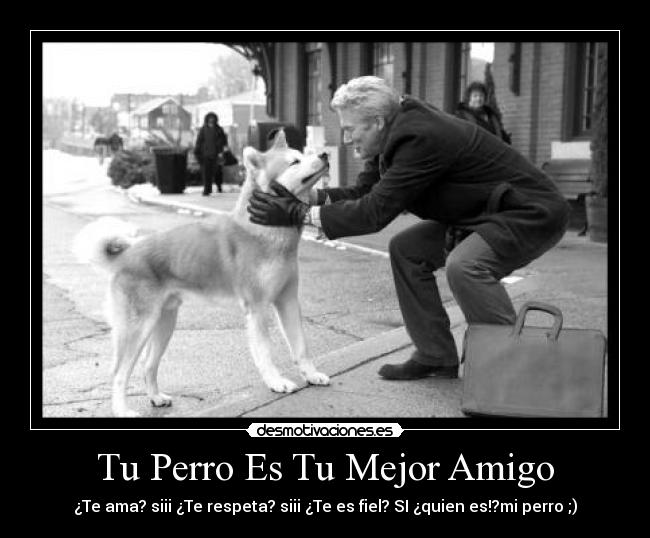 Tu Perro Es Tu Mejor Amigo -