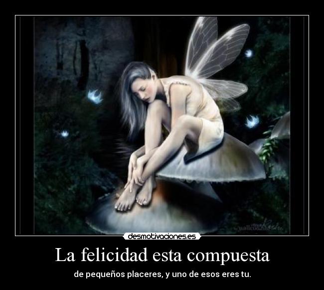 La felicidad esta compuesta -