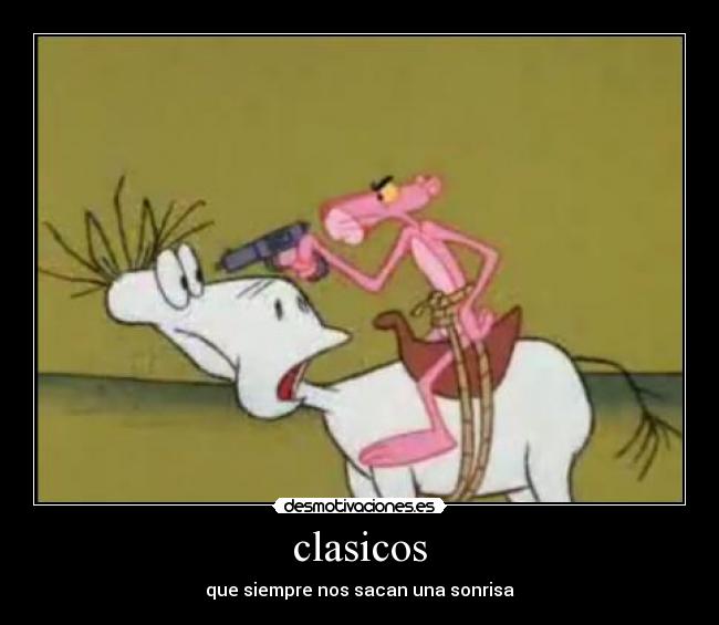 carteles pantera rosa desmotivaciones