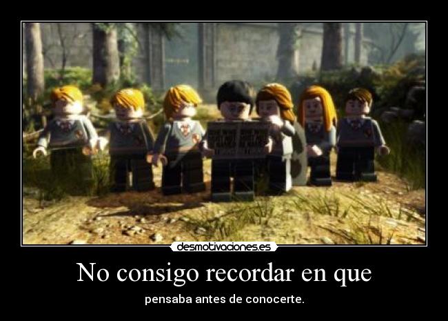 No consigo recordar en que - 