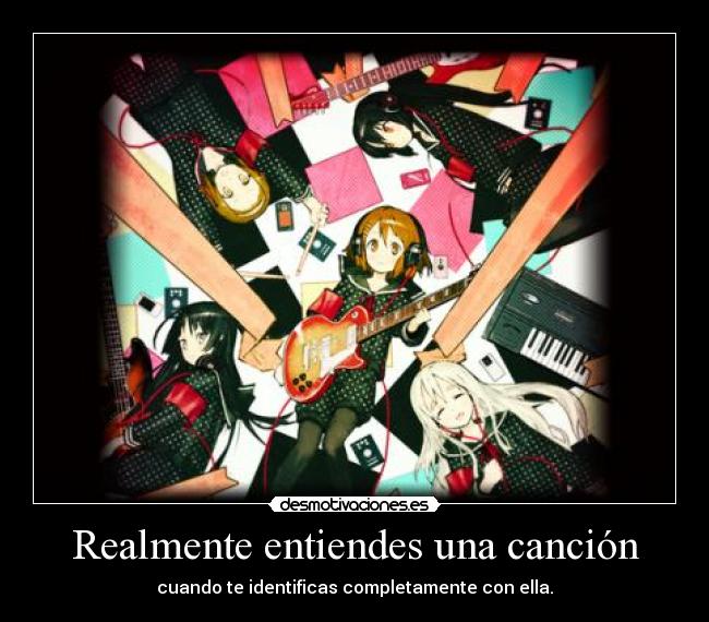 Realmente entiendes una canción - 