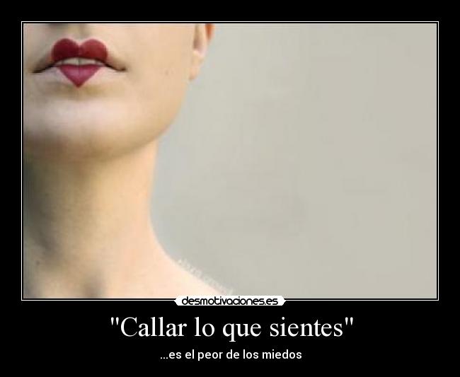 Callar lo que sientes - 