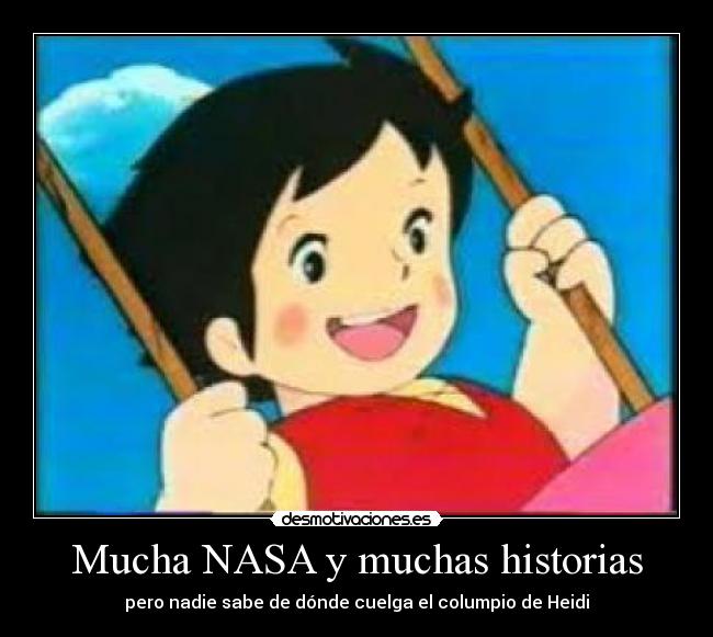 Mucha NASA y muchas historias - 