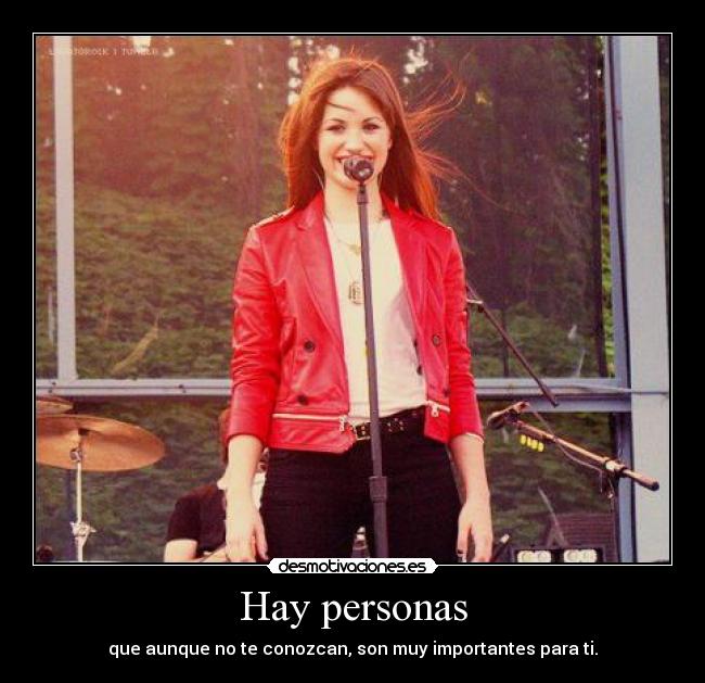 Hay personas -
