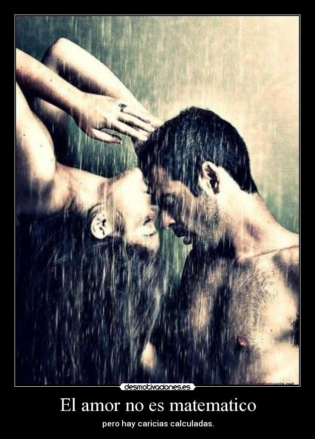 El amor no es matematico -