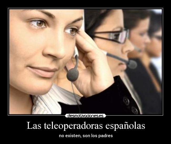 Las teleoperadoras españolas -