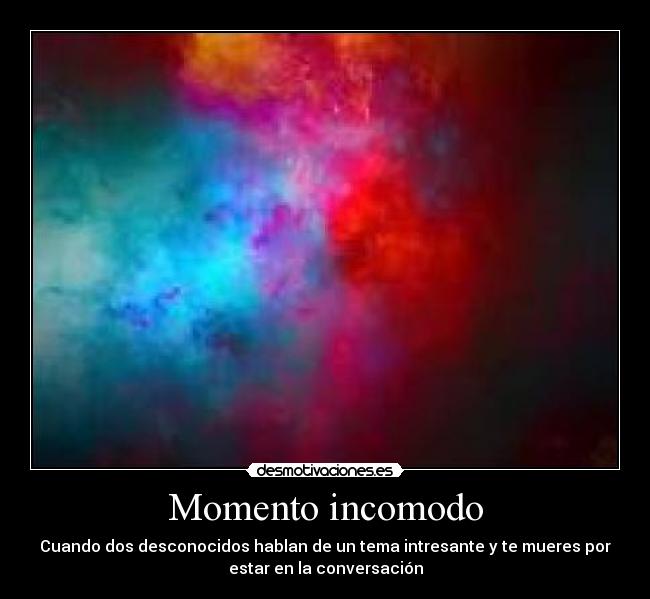 Momento incomodo -