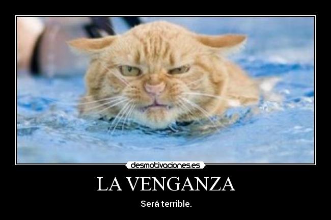 LA VENGANZA - Será terrible.