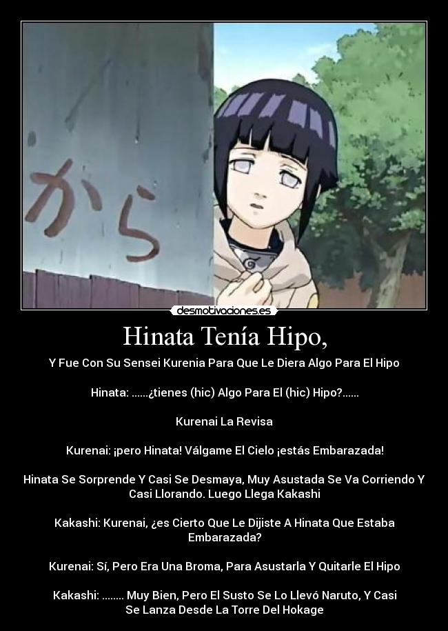 Hinata Tenía Hipo, -