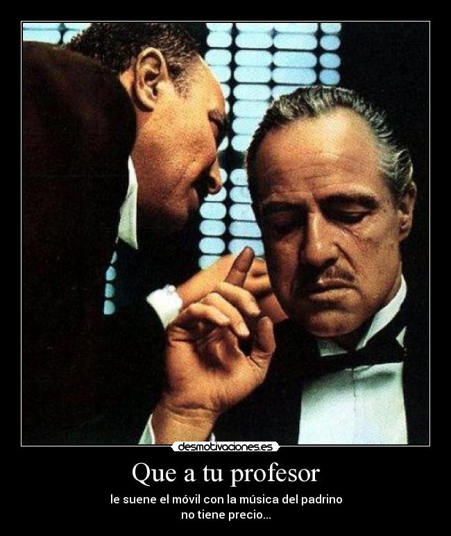 Que a tu profesor - 