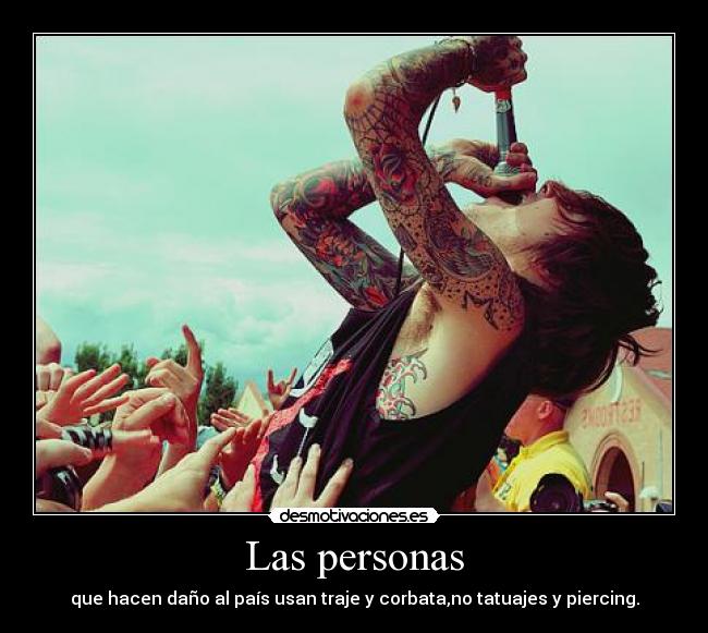 Las personas - 