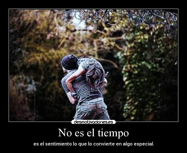 No es el tiempo - 