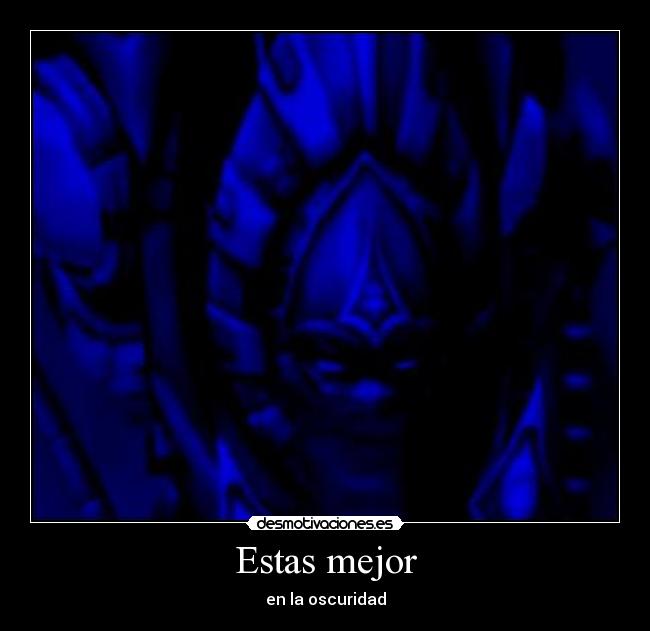 carteles protoss starcraft stalker oscuridad desmotivaciones