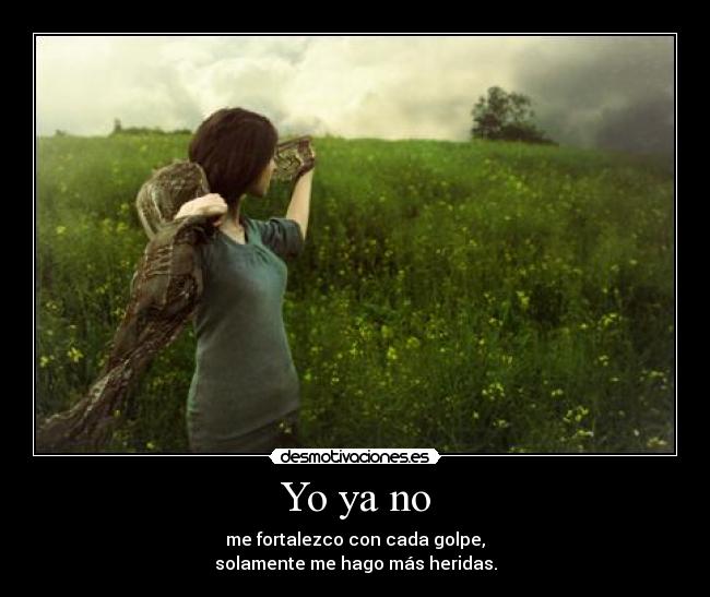 Yo ya no -
