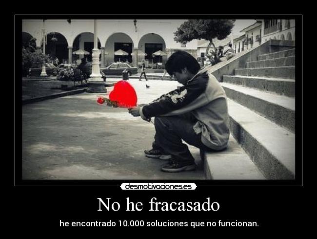 No he fracasado - 
