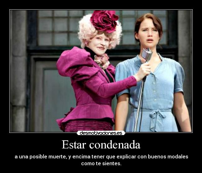 Estar condenada - 