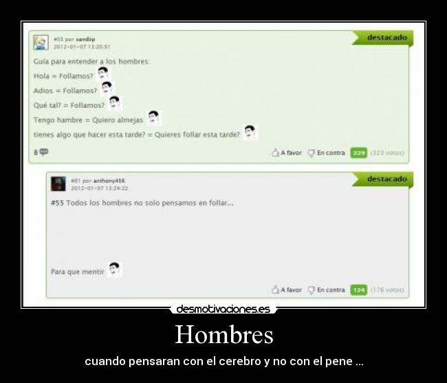 carteles hombres desmotivaciones