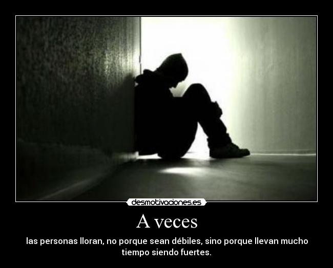 A veces -