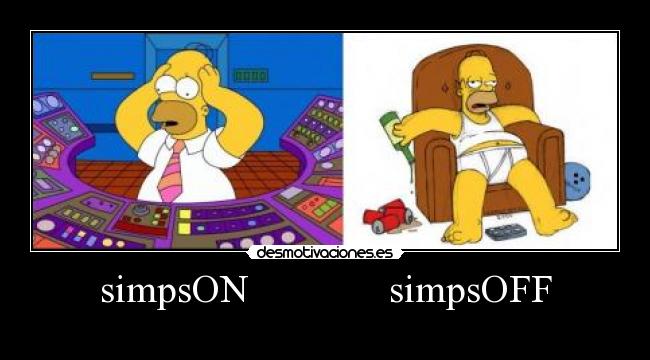 simpsON              simpsOFF - 