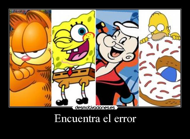 carteles bob esponja desmotivaciones