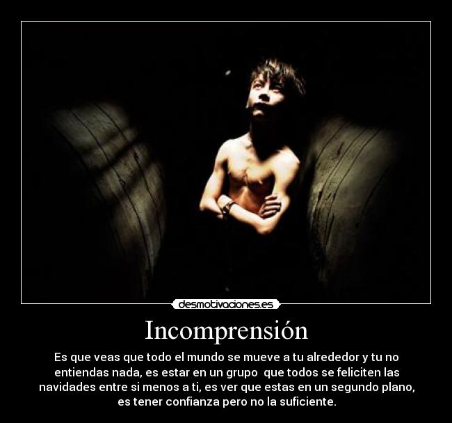 Incomprensión -