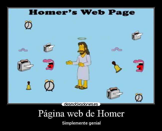 Página web de Homer -