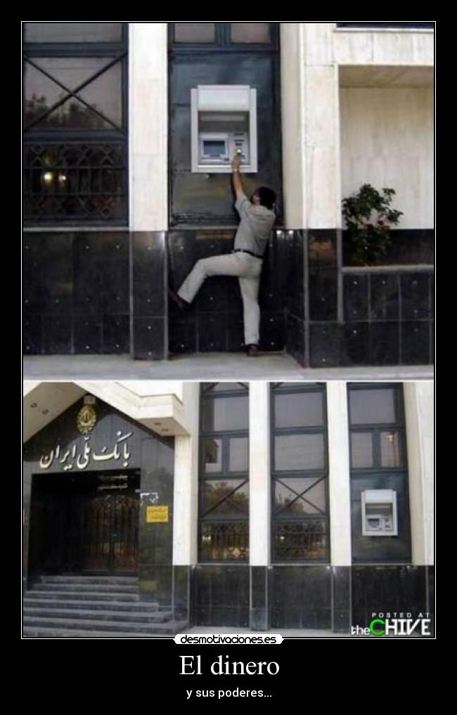El dinero - y sus poderes...