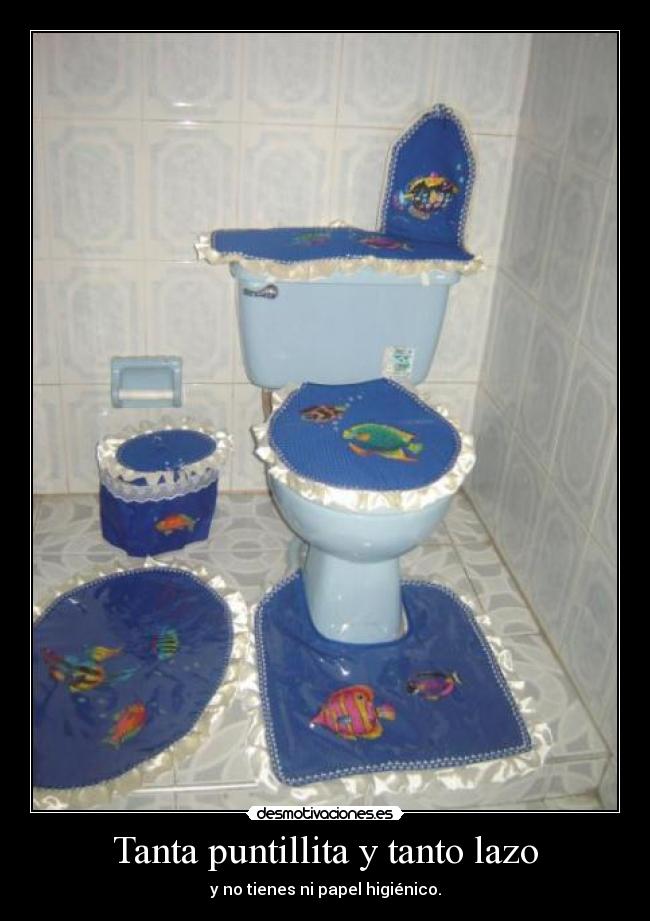 Tanta puntillita y tanto lazo -